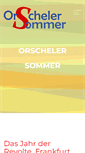 Mobile Screenshot of orschelersommer.de